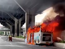 Bus Sekolah Angkut Murid-Guru Terbakar di Thailand, 25 Orang Tewas