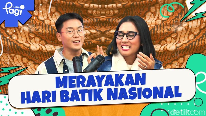 Detik Pagi edisi Rabu, 2 Oktober 2024 membahas Merayakan Hari Batik Nasional