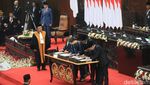 Di Hadapan Jokowi, 580 Anggota DPR Periode 2024-2029 Resmi Dilantik