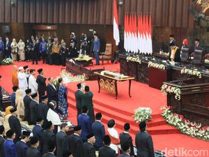 580 Anggota DPR Dilantik, Guntur Sasono-Annisa Mahesa Pimpinan Sementara