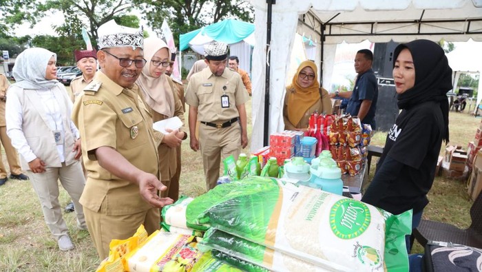 Gerakan Pangan Murah di Banyuwangi.