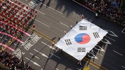 Korea Selatan Pamer Kekuatan Militer Peringati Hari Angkatan Bersenjata