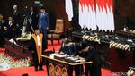 Potret Jokowi Hadiri Pelantikan Anggota MPR/DPR/DPD Periode 2024-2029