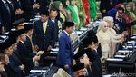 Potret Jokowi Hadiri Pelantikan Anggota MPR/DPR/DPD Periode 2024-2029