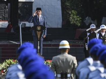 Momen Jokowi Pimpin Upacara Hari Kesaktian Pancasila di Lubang Buaya