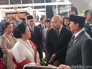 Momen Akrab Prabowo dan Puan 2 Kali dalam Sehari