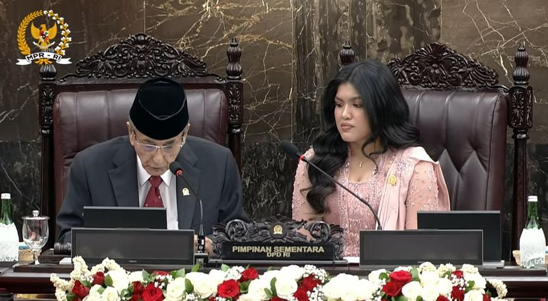Pimpinan DPD sementara (dok. YouTube MPR)