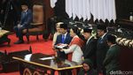 Potret Guntur Sasono-Annisa Mahesa Jadi Pimpinan Sementara DPR