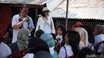 Pranomo Kampanye di Pesanggrahan, Bagikan Kupon Sembako Murah