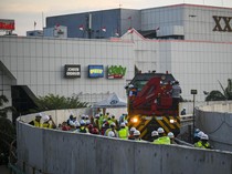 Potret Uji Coba LRT Jakarta Jalur Velodrome-Rawamangun