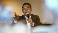 RK berbicara soal persiapan debat cagub Jakarta tanggal 6 Oktober mendatang saat ditemui Transmedia di Menara Bank Mega, Jakarta, Selasa (1/10/2024).
