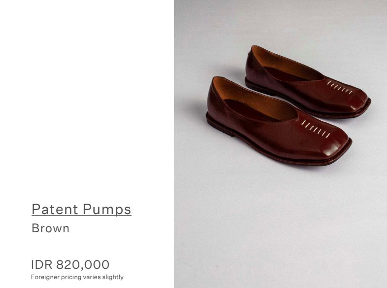 sepatu flats unik lokal