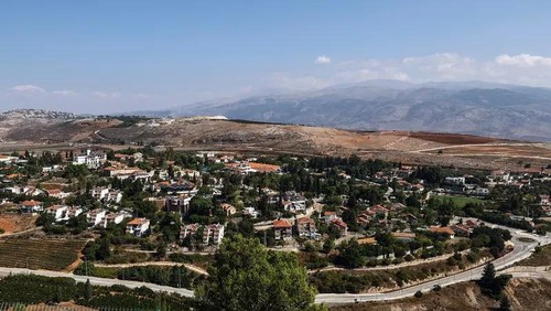 A general view shows the town of Metula in northern Israel, October 12, 2023. (File photo: Reuters)