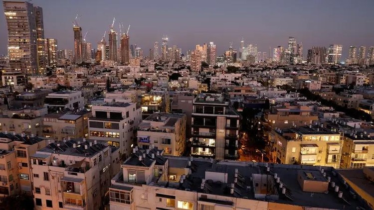 Situasi di Tel Aviv, ibu kota Israel, saat konflik berlangsung dengan kelompok Hizbullah yang bermarkas di Lebanon A view of Tel Aviv, amid the ongoing conflict in Gaza between Israel and Hamas and cross-border hostilities between Hezbollah and Israel, in Israel, September 24, 2024. (Reuters)