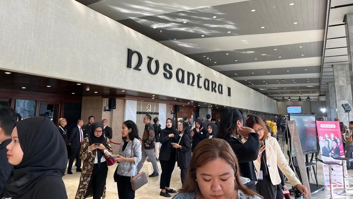 Suasana Gedung Nusantara I Gedung DPR RI