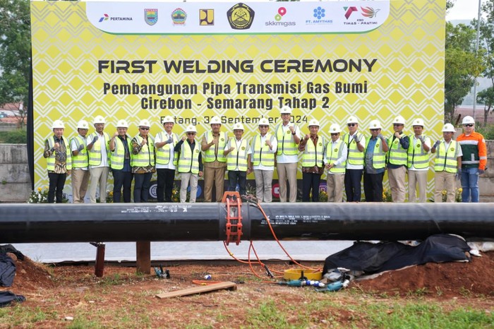 Subholding Gas Pertamina PT PGN Tbk bersama Anak Perusahaan yakni PT Pertamina Gas (Pertagas) siap mendukung pemanfaatan Pipa Transmisi Gas Cirebon–Semarang Tahap II (Pipa Cisem Tahap II) yang diresmikan pembangunannya oleh Menteri ESDM RI Bahlil Lahadalia.