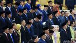 Momen 3 Mantan Wapres Hadiri Pelantikan Anggota MPR/DPR/DPD