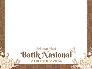 10 Twibbon Hari Batik Nasional 2024 Terbaru, Rayakan dengan Caption Kreatif!