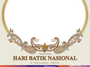 35 Twibbon dan Ucapan Hari Batik Nasional 2 Oktober 2024