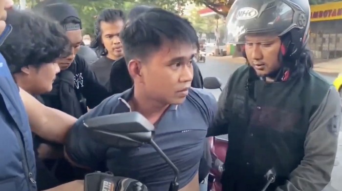 2 Polisi gadungan begal remaja balap liar di Makassar ditangkap. Dokumen Istimewa