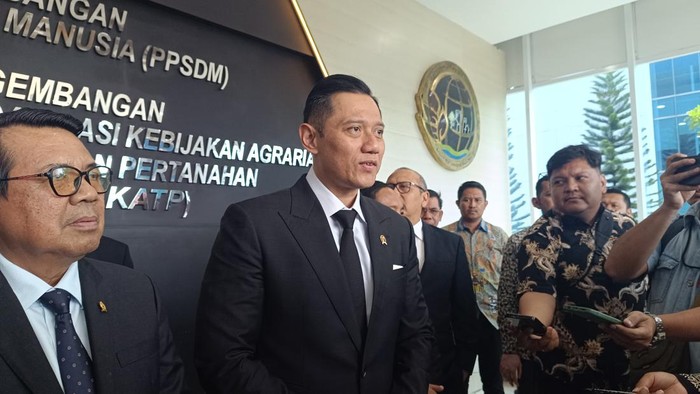 AHY di Tempat Pelatihan Hakim