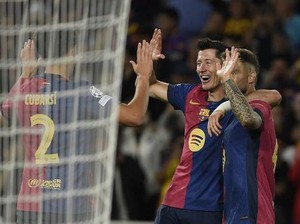 Barcelona Vs Young Boys: Lewandowski dkk Pesta Gol 5-0