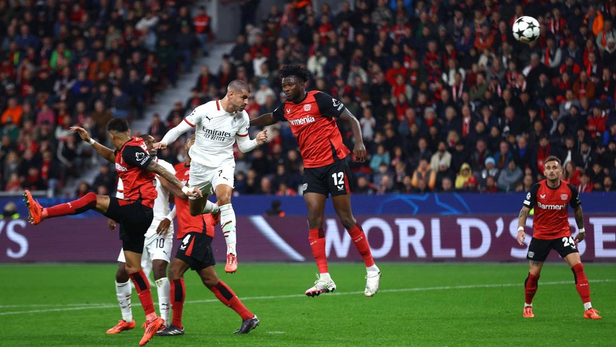 AC Milan kalah dari Bayer Leverkusen di matchday 2 Liga Champions (Foto: REUTERS/Thilo Schmuelgen)