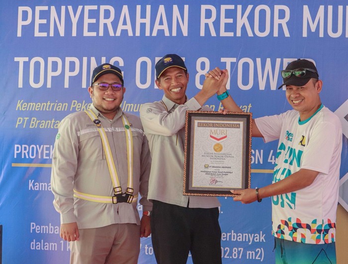 Brantas Abipraya pecahkan rekor Muri.
