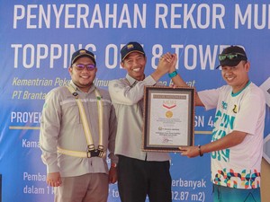 Brantas Abipraya Pecahkan 2 Rekor Muri Pembangunan Hunian ASN 4 di IKN