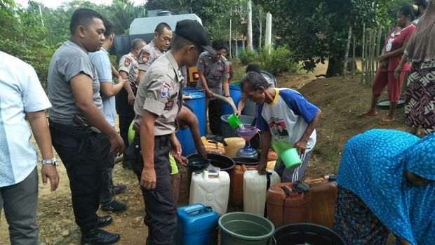 Bripka Arjunif dan Embung Telago Air Hitam.