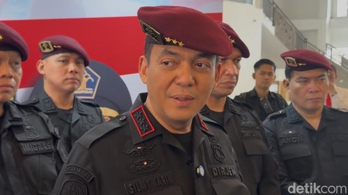 Dirjen Imigrasi Silmy Karim di Bali, Rabu (2/10/2024). (Adhistaya/detikBali)