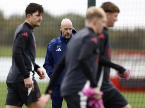 Isu Bakal Dipecat MU Merebak Erik ten Hag Santai-santai Saja