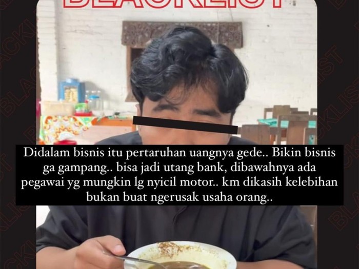 Lagi-lagi, Gegara Review Food Vlogger Sebuah Warung Rawon Tutup