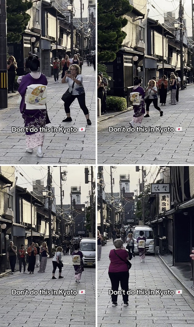 Foto Prilaku Bodoh Turis