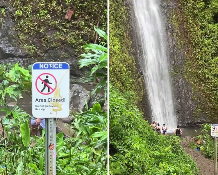 Foto Prilaku Bodoh Turis