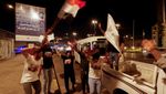 Gembiranya Warga Irak Saat Iran Bombardir Israel