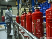 Intip Pabrik Pembuatan APAR untuk Kendaraan Listrik di Cikarang