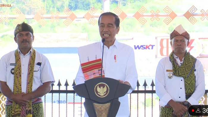 Jokowi resmikan Bendungan Temef