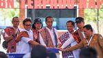 Momen Jokowi Resmikan Tujuh PLBN di NTT