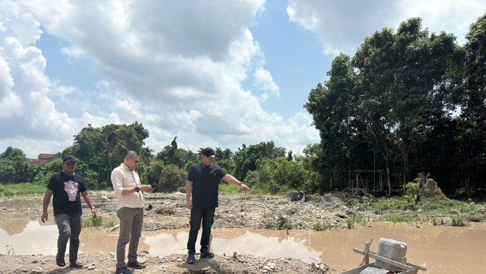 Lokasi pekerja PETI tenggelam di Kuansing