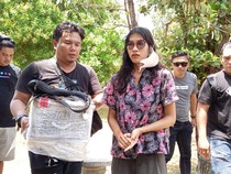 Polresta Mataram Bekuk Mahasiswi Saat Ambil Paket Ganja 849,73 Gram