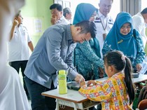 Simulasi Makan Siang Bergizi di SDN-SMP Pekanbaru, Pemkot Berdayakan UMKM