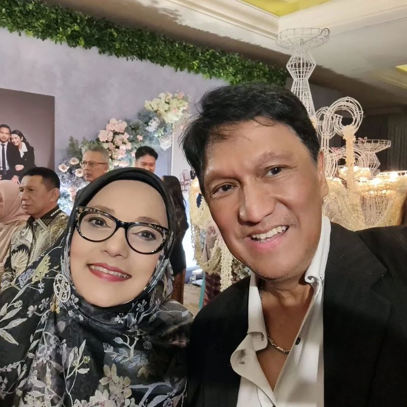 Marissa Haque dan Ikang Fawzi