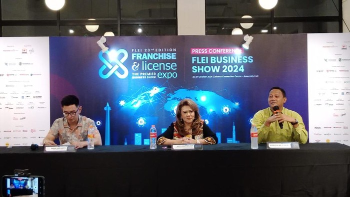 Franchise and License Expo Indonesia (FLEI) Business Show 2024 akan digelar pada 25-27 Oktober 2024 di Jakarta Convention Center (JCC).