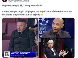 Foto Viral Wayne Rooney Tua Banget Saat Nonton MU Keok