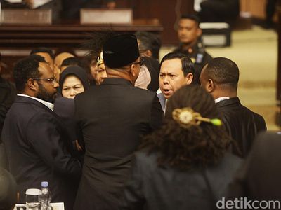 Momen Rapat Paripurna DPD Memanas, Dua Calon Ketua Cekcok