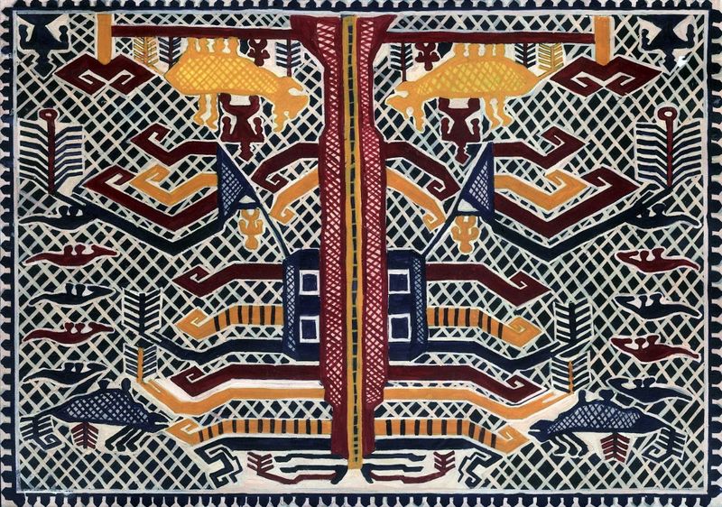 Motif batik Timor, NTT. (Istimewa)