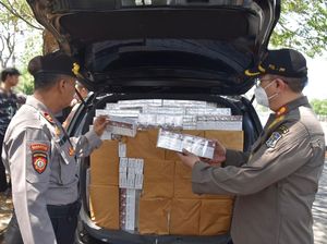 Peredaran 1,4 Juta Batang Rokok Digagalkan Satpol PP Surabaya-Bea Cukai
