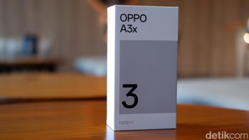 Oppo A3x dirilis Agustus lalu di Indonesia. Foto: Adi Fida Rahman/detikINET