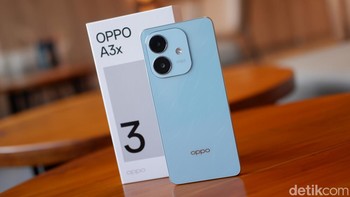 Harganya sebagai berikut: Oppo A3x 4/64GB harga Rp1.599.000, Oppo A3x 4/128GB harga Rp 1.999.000, Oppo A3x 6/128GB harga Rp 2.299.000 Foto: Adi Fida Rahman/detikINET